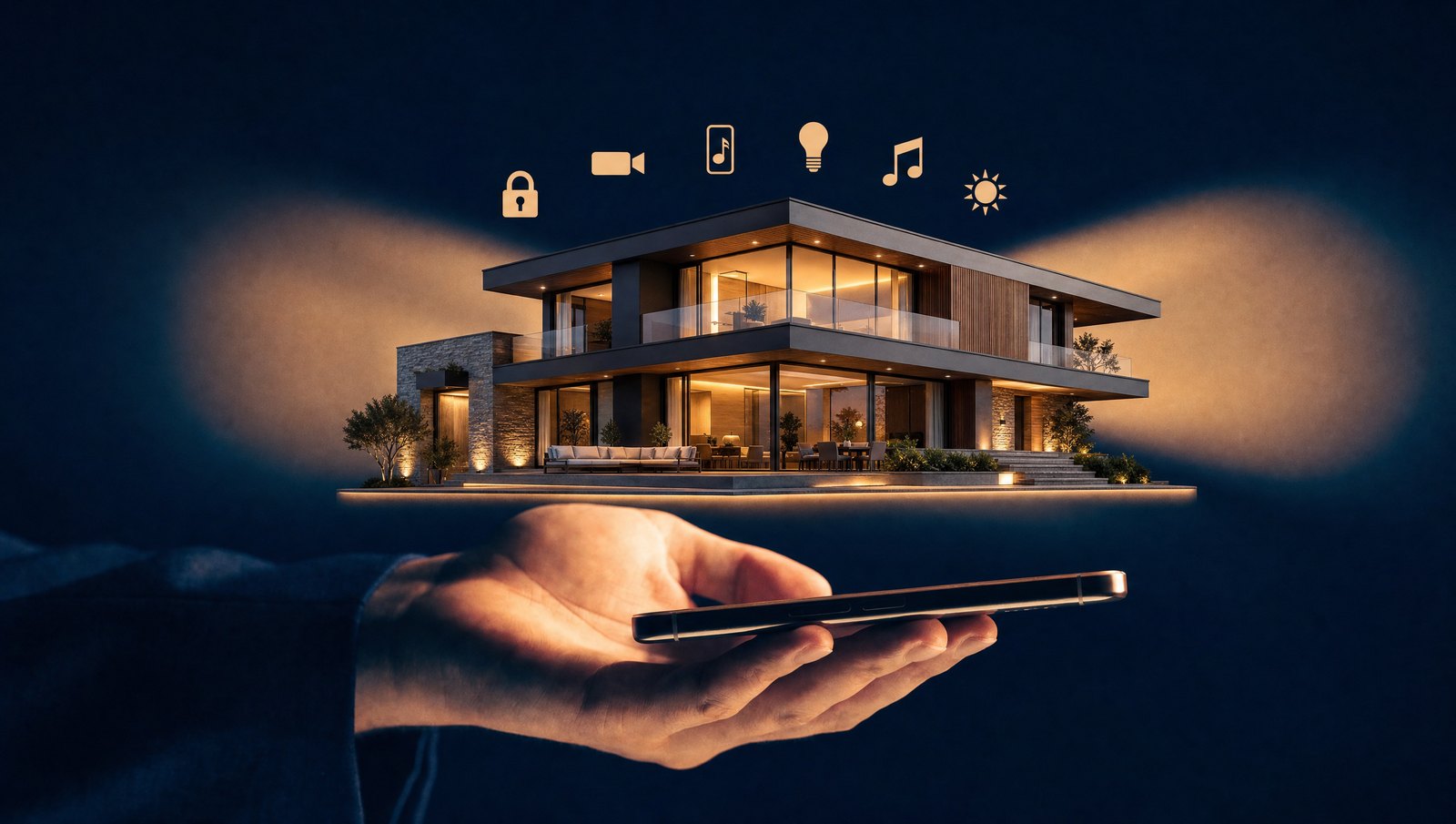 Control your whole home and its systems from your phone